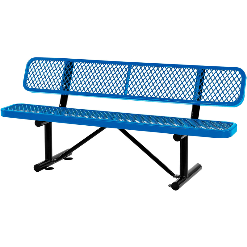 Outdoor Benches with Backs