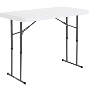 Adjustable-Height Folding Tables