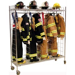 Firefighters Gear Lockers
