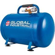 Global Industrial™ Spring Retractable Steel Hose Reel w/ 3/8 x 50'L Hose,  300 PSI