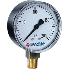 Global Industrial™ Pressure Gauges