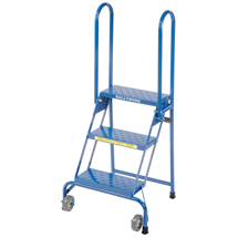 3 Step Lock-N-Stock Folding Ladder - LS3247