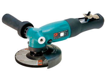 Dynabrade 5" Dia. Right Angle Depressed Center Wheel Grinder, 3/8" Air Inlet, 12000 RPM, 1.3 HP